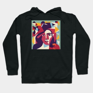 Camilla - Cubism Portrait Hoodie